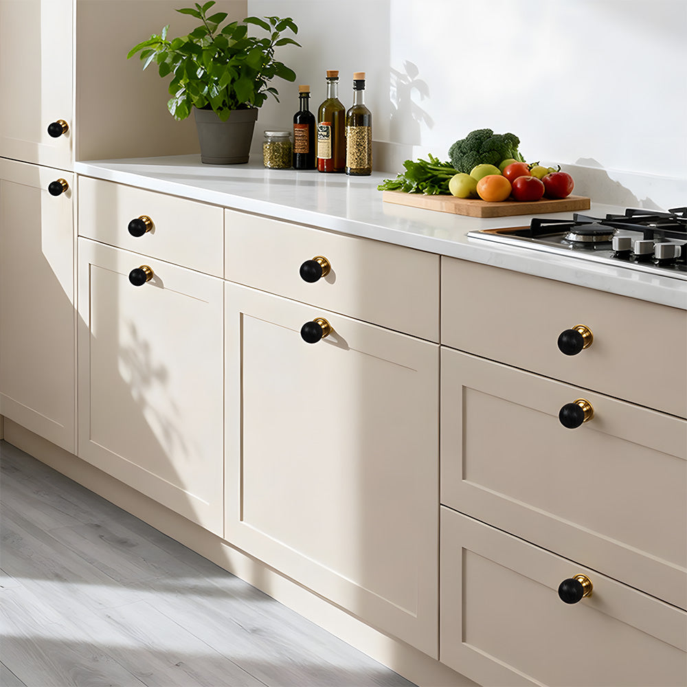 Creative Ball Brass Cabinet Knobs