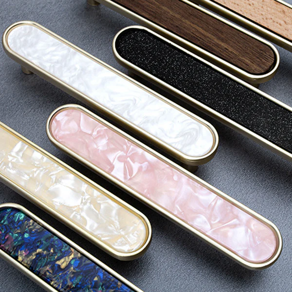 Luxury Natural Shell Cabinet Handles