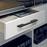 Aluminum Alloy Extended Cabinet Handles Drawer Knobs for Kitchen