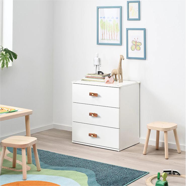 Stylish and Durable Walnut Brass Cabinet Handles