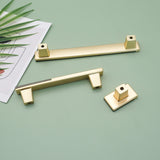 Modern Zinc Alloy Removable Cabinet Handles Drawer Pulls