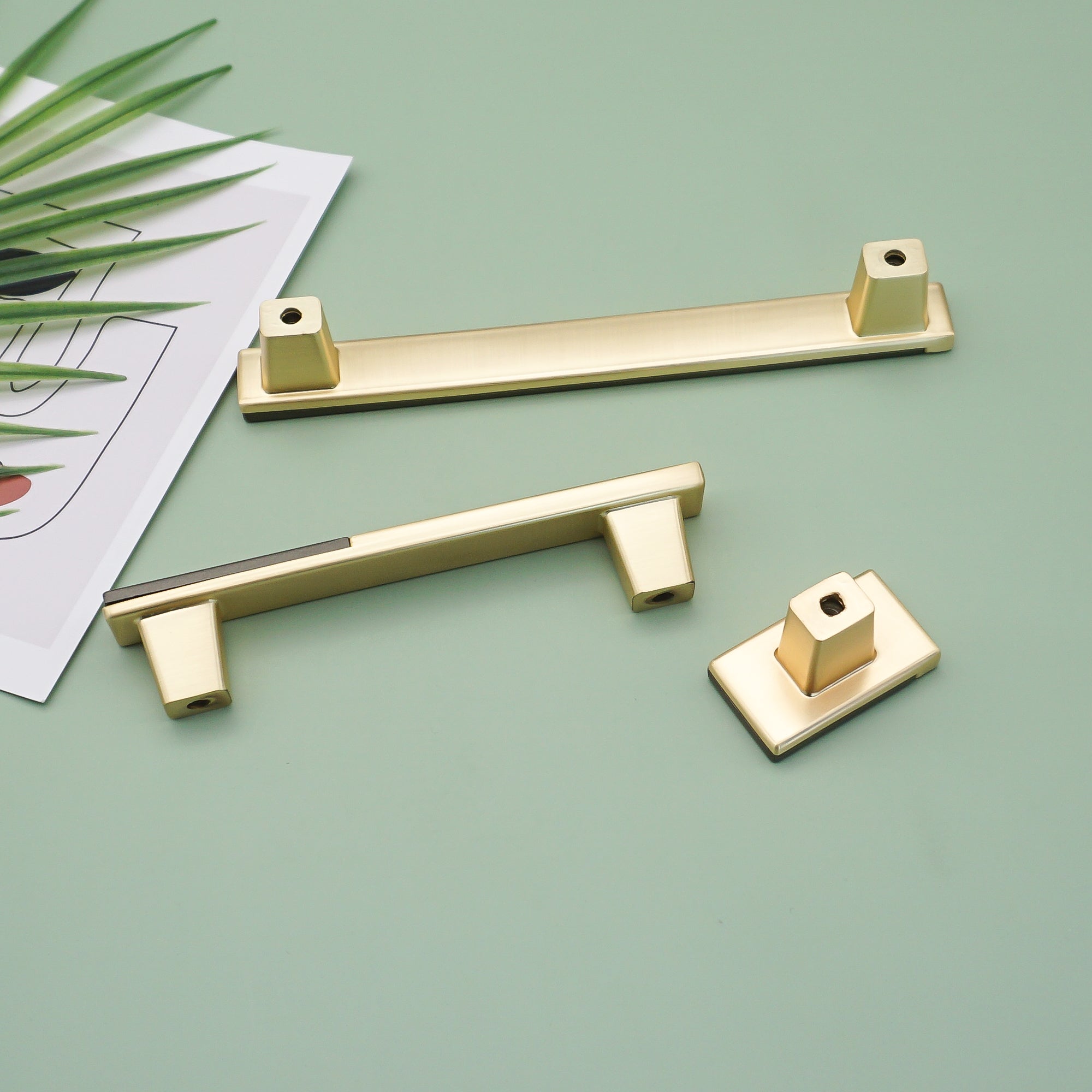 Modern Zinc Alloy Removable Cabinet Handles Drawer Pulls