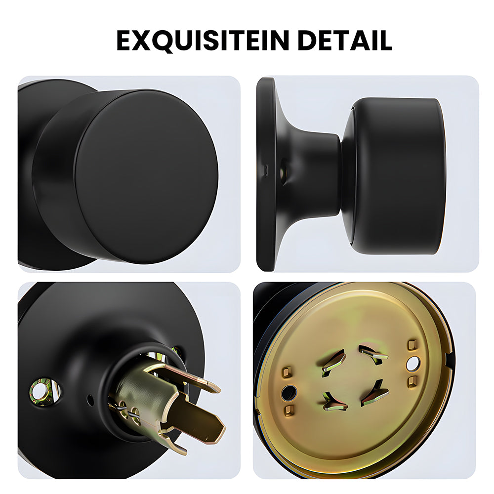 Interior Bulk Door Knob for Bedroom or Bathroom