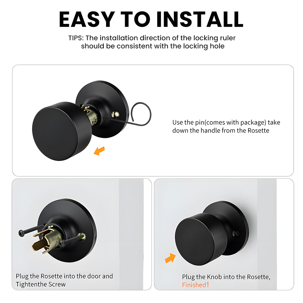 Interior Dummy Door Knobs for Closet Doors