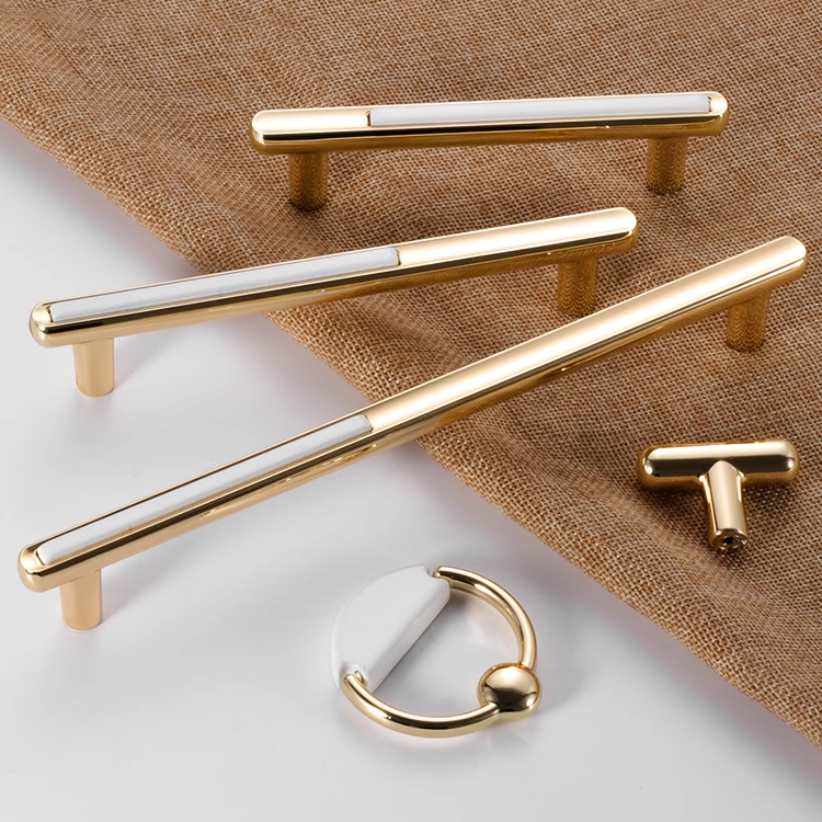 Modern Two-Tone Cabinet Handles Wardrobe Pulls