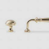 French Style Polished Solid Brass Cabinet Pulls