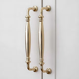 French Style Polished Solid Brass Cabinet Pulls