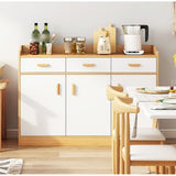 Morden Solid Wood Cabinet Drawer Pulls Wardrobe Handles Knobs for Home