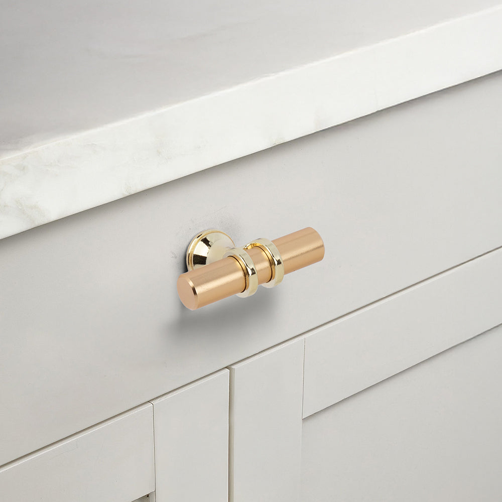 Gold Luxurious Zinc Alloy Europe Style Drawer Pulls