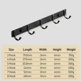 Fashion Bathroom Space Aluminum Towel Hook