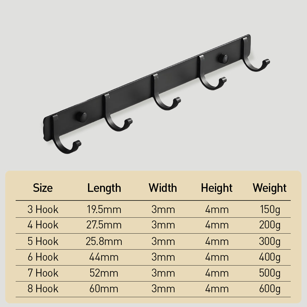 Fashion Bathroom Space Aluminum Towel Hook