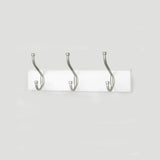 2 Pack Bedroom Entrance Wall Mounted Wooden Base Coat hook