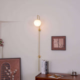 Aurelia Globe Plug In Wall Sconce