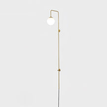 Aurelia Globe Plug In Wall Sconce