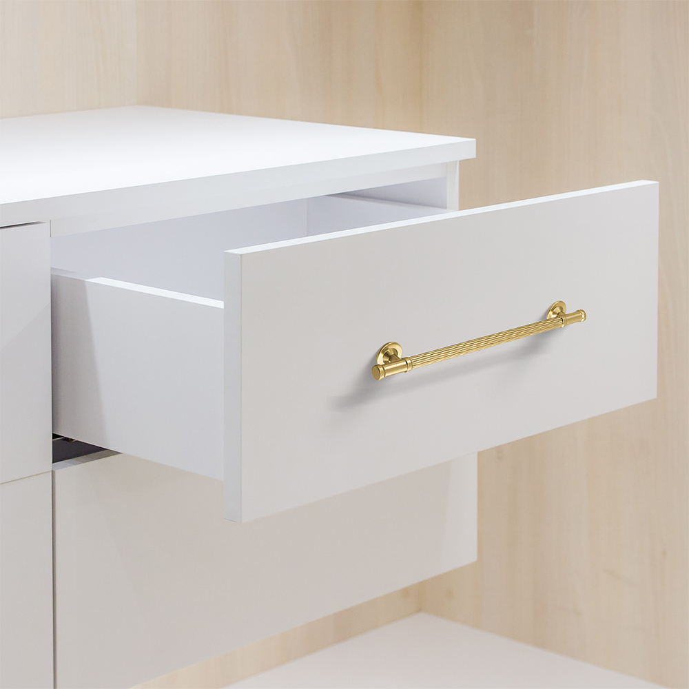 Fashionable Textured Zinc Alloy Cabinet Handles