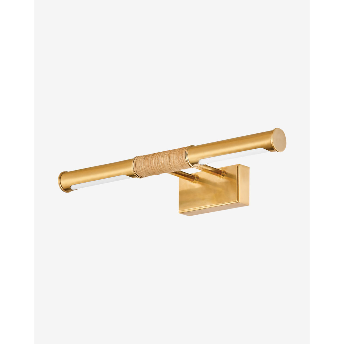 Hallstead Picture Light – Aged Brass Luxury LED Art Light