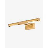Hallstead Picture Light – Aged Brass Luxury LED Art Light