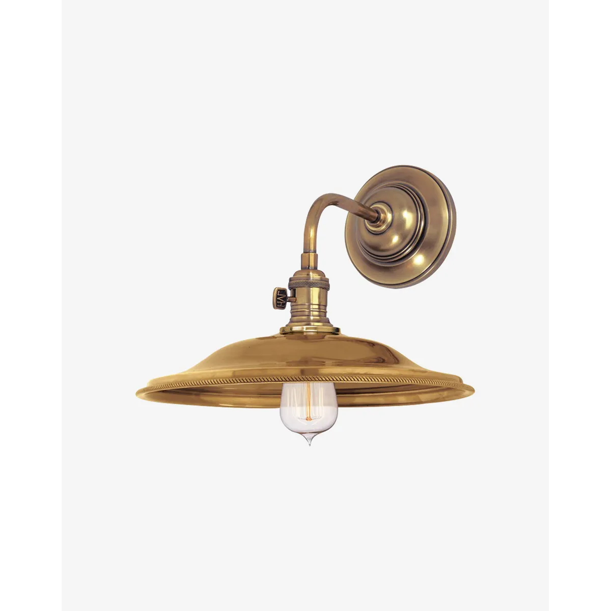 Heirloom Wall Sconce – Industrial Vintage Barn Light with Edison Carbon Filament Bulb