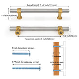 Black Gold Cabinet Handles Kitchen Cabinet Hardware