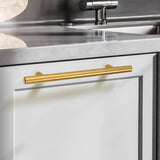 Brushed Gold Euro Style Cabinet Handles