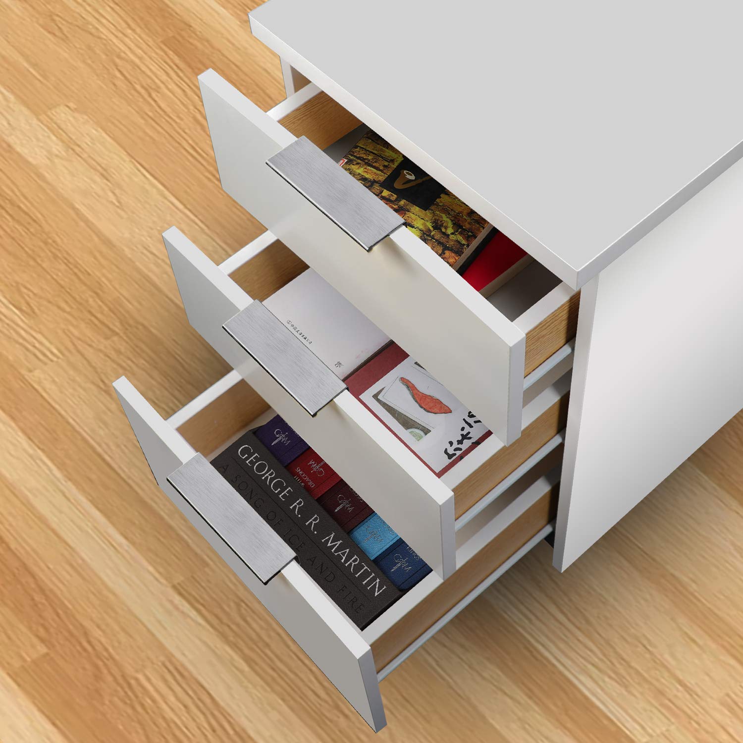 Aluminum Alloy Kitchen Cabinet Drawer Edge Pull
