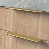 Aluminum Alloy Kitchen Cabinet Drawer Edge Pull
