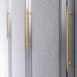 Modern Solid Brass Kitchen Cabinet Knobs and Handles