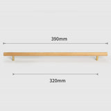 Universal Wooden Door Handles for Drawers Cupboards Kitchen Cabinets