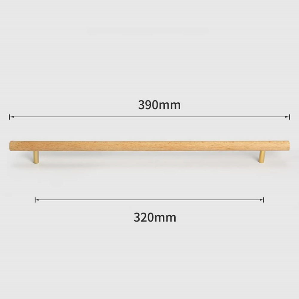 Universal Wooden Door Handles for Drawers Cupboards Kitchen Cabinets