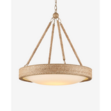 Hopscotch Chandelier — Playful Multi-Element Ceiling Light with Warm Kinetic Glow