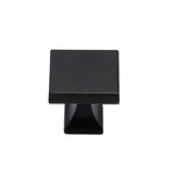 Square Zinc Alloy Kitchen Cabinet Knobs