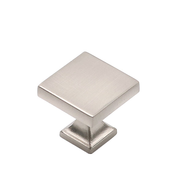Square Zinc Alloy Kitchen Cabinet Knobs