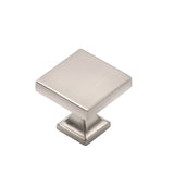 Square Zinc Alloy Kitchen Cabinet Knobs