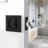 Square Keyless Pocket Door Lock with Indicator