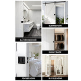 Square Keyless Pocket Door Lock with Indicator
