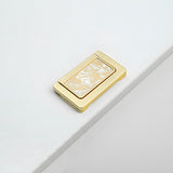 Elegant Invisible Gold Ring Zinc Alloy Wardrobe Drawer Handle