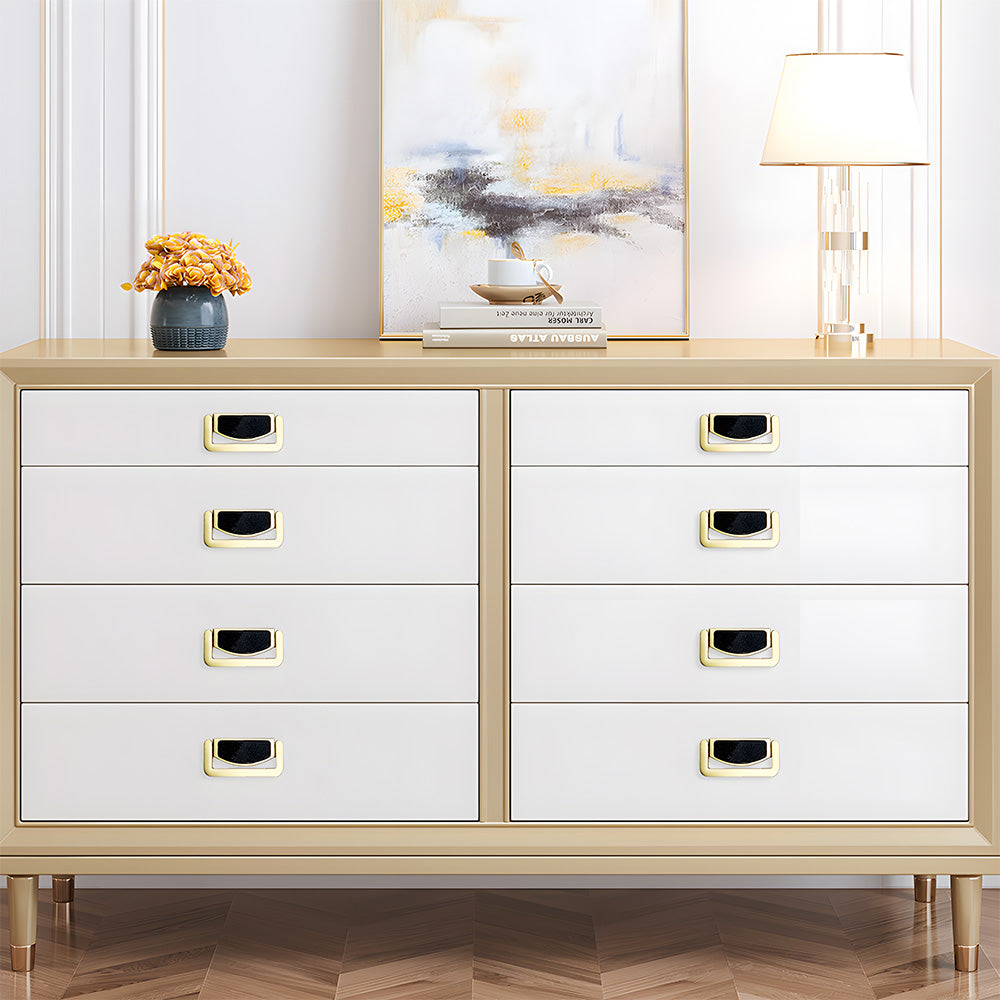 Elegant Invisible Gold Ring Zinc Alloy Wardrobe Drawer Handle
