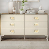 Elegant Invisible Gold Ring Zinc Alloy Wardrobe Drawer Handle