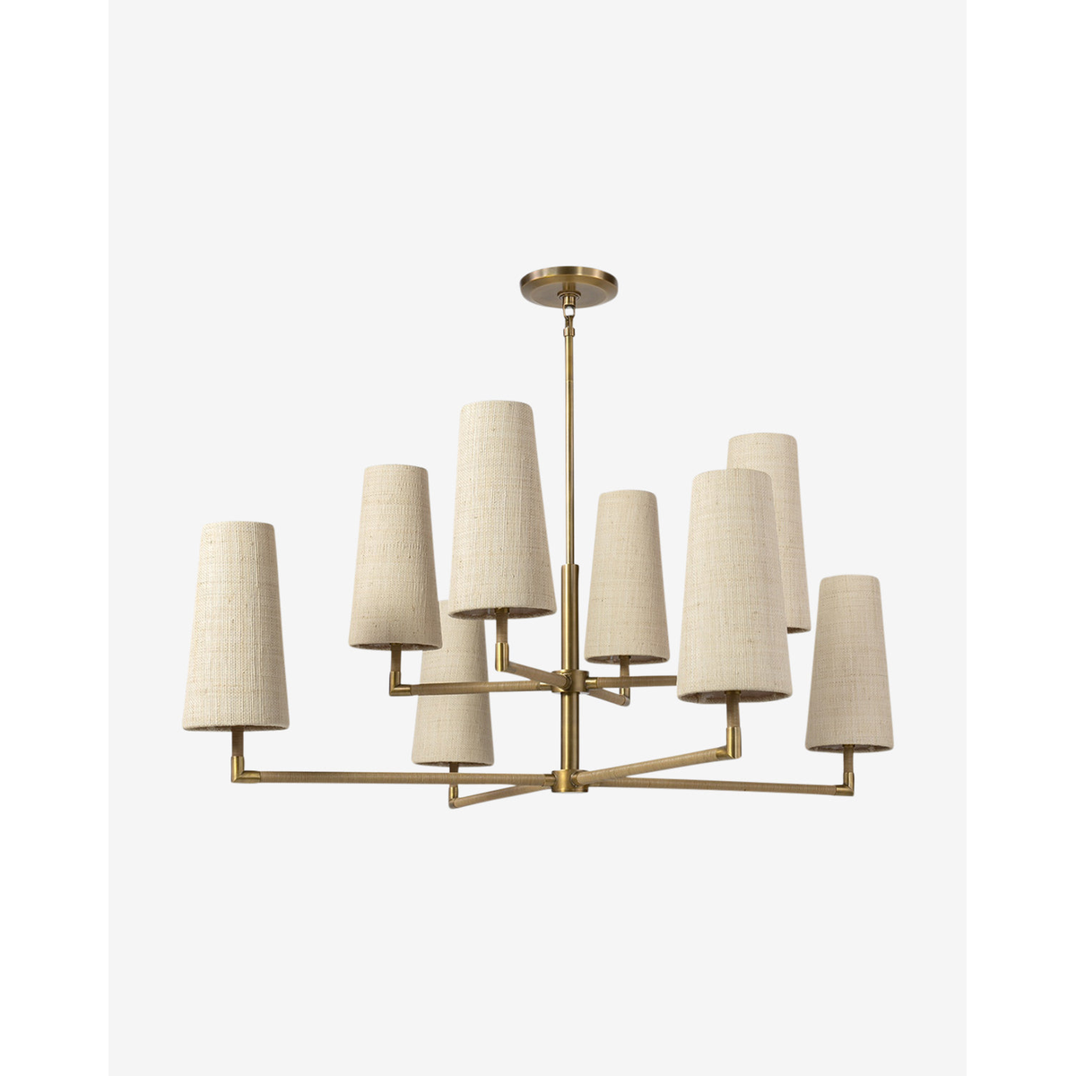 Irving Chandelier — American Heritage Ceiling Light with Warm Distinguished Glow
