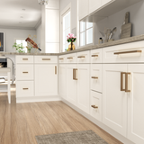 Champagne Bronze Square Cabinet Pulls for Kitchen
