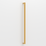 Brushed Brass Kitchen Handles Square Drawer Pulls