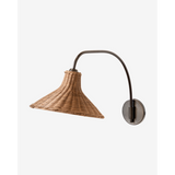 Johanson Woven Sconce handcrafted woven wall light by Zolivart