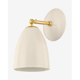 Kirsten Wall Sconce — Fluted Glass Wall Light with Warm Soft Ambient Glow