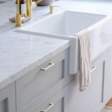 Brushed Nickel Square Hardware for Kitchen Cabinets