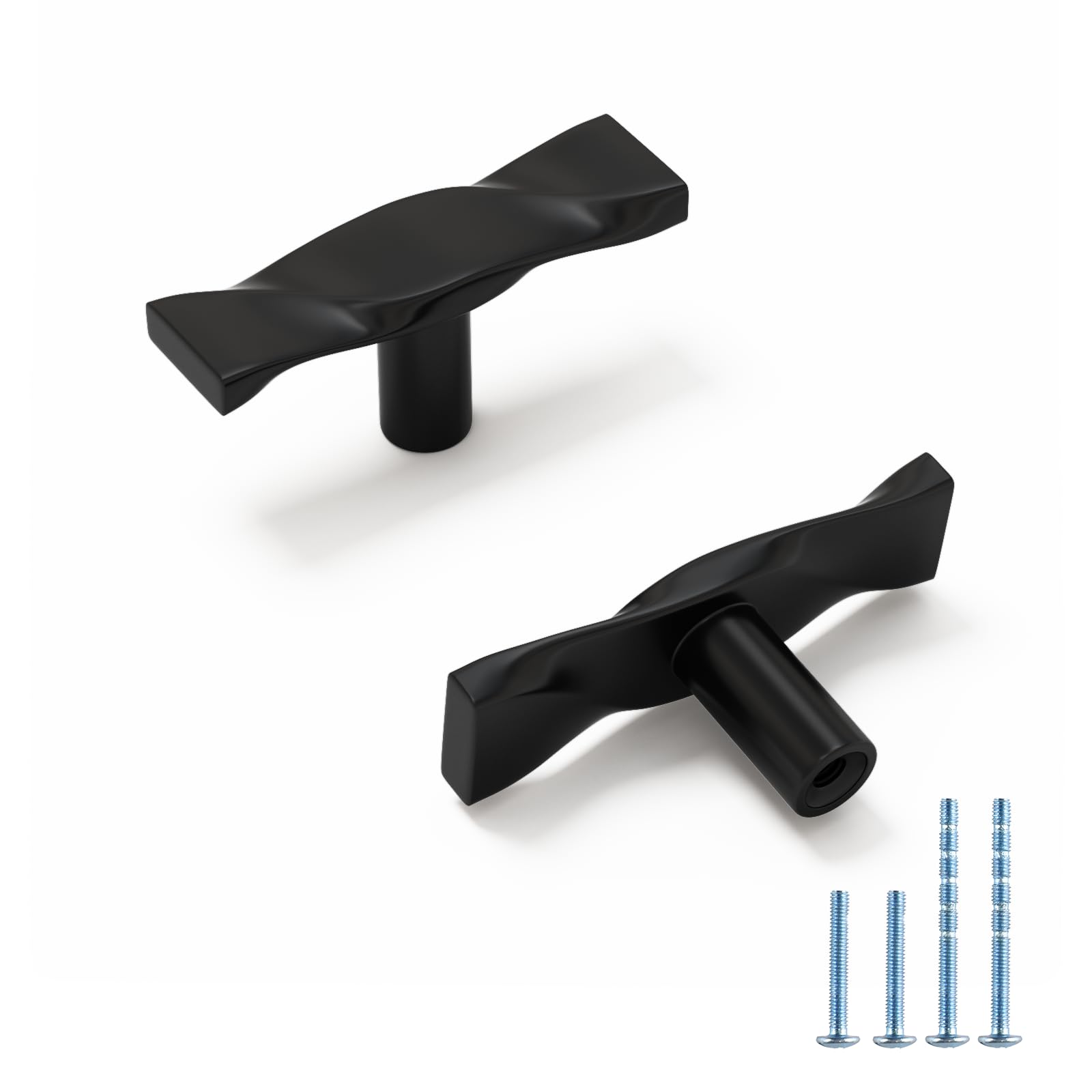 Solid Zinc Alloy Drawer Pulls for Bedroom Cabinet Dresser Doors