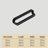 New Modern Simple Bathroom Invisible Handle