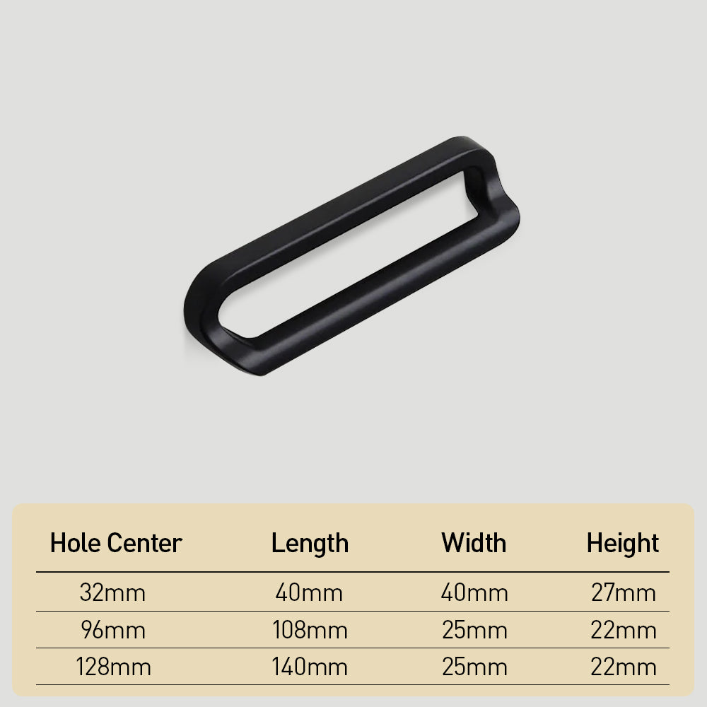New Modern Simple Bathroom Invisible Handle