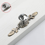 Modern Crystal Decorative Drawer Pulls