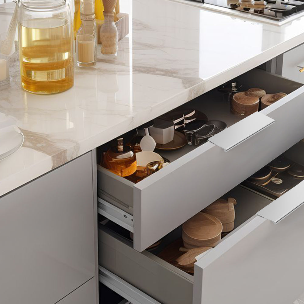 Aluminum Alloy Kitchen Cabinet Drawer Edge Pull