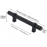 Matte Black Cabinet Handles  for Kitchen and Bathroom